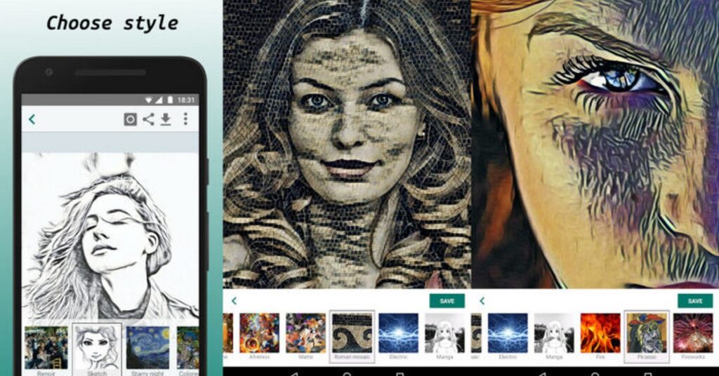 Des applications pour transformer des photos en dessins 3D 