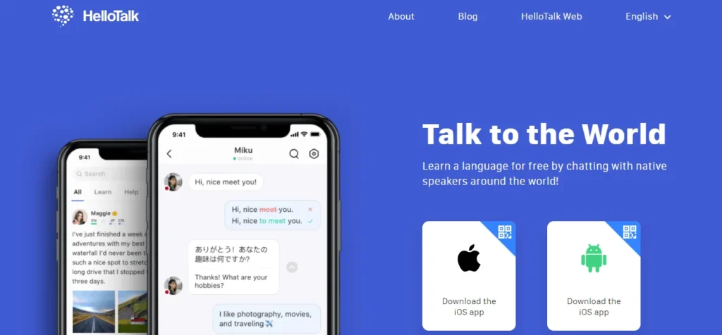 Best apps for talking to foreigners
