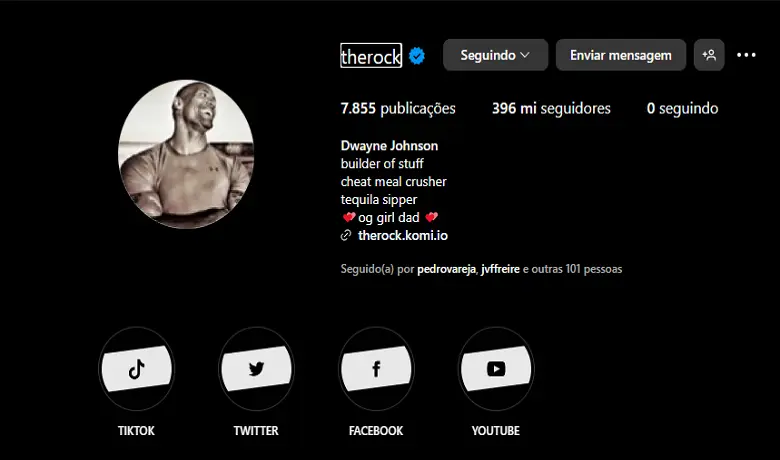 Sumber: Instagram Dwayne Johnson