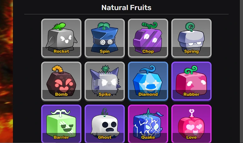 Natural Fruits