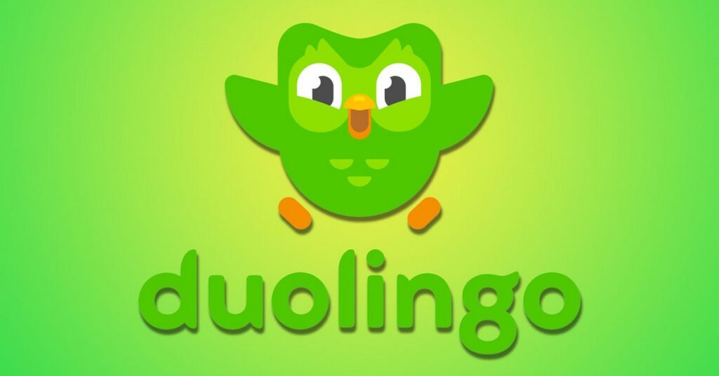 Imagen del logo de la aplicación duolingo