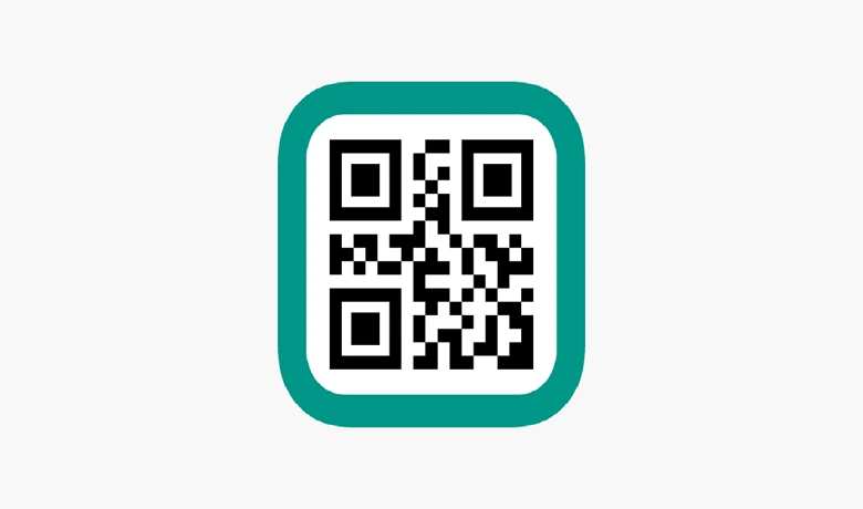 Logo QR et lecteur de codes-barres sur Apple Store