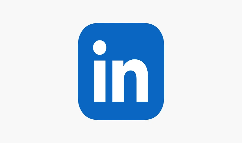 Linkedin app logo on Apple Store