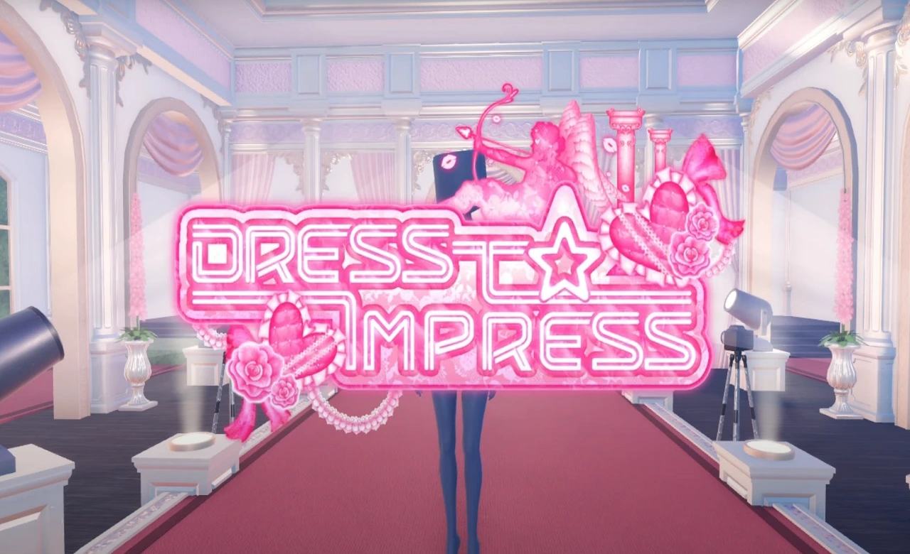 Official logo of the game Dress to Impress