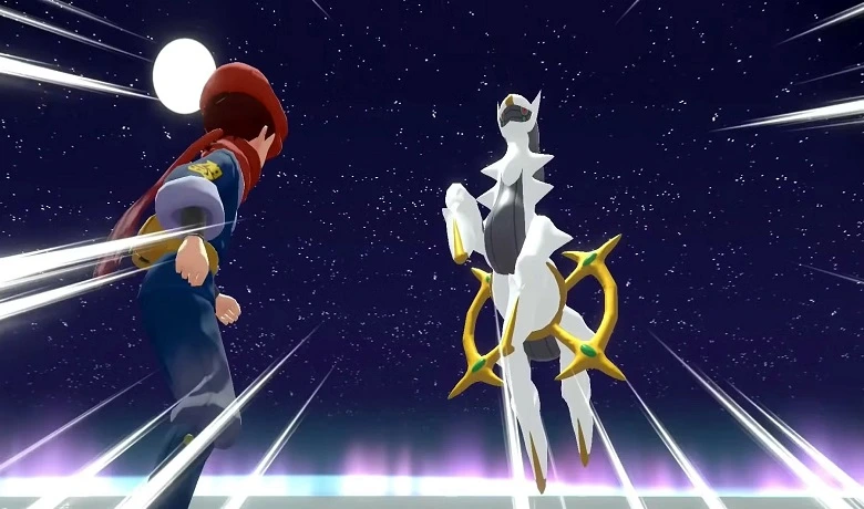 Arceus in the game Pokémon Legends: Arceus