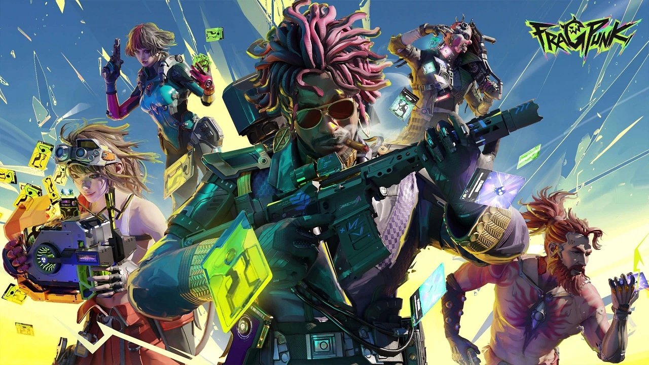 Promotional image for the game Fragpunk on the Epic Games website