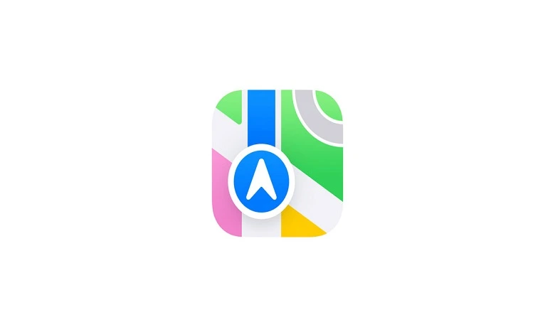 Logo no aplicativo Apple Maps dentro da loja de aplicativo da Apple