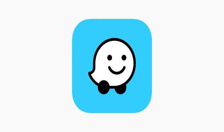 Logo do aplicativo Waze na loja de aplicativos da Apple