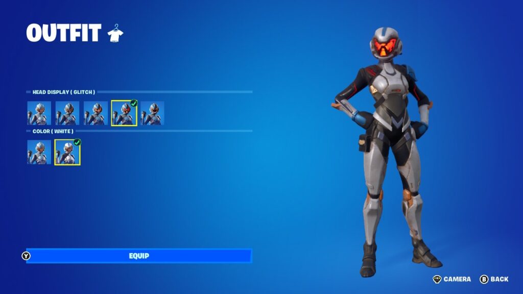 Imagem mostrando a skin Paradigma