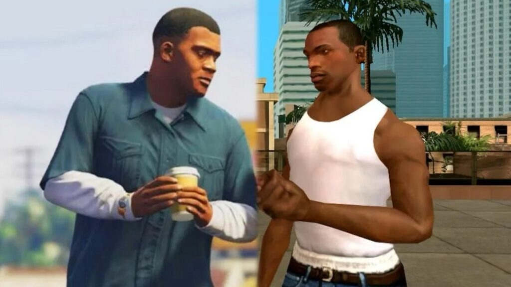 Image showing two characters from GTA San Andreas.