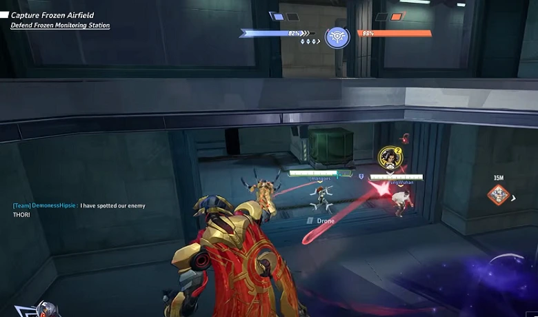 Ultron dans un match compétitif de Marvel Rivals